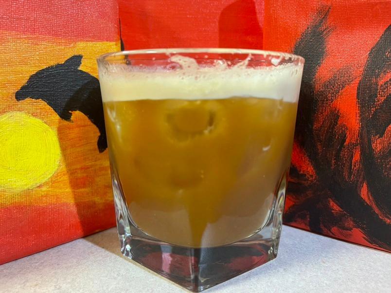 Wood's Strawberry Tiki Sour