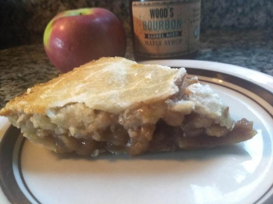Maple Bourbon Apple Pie