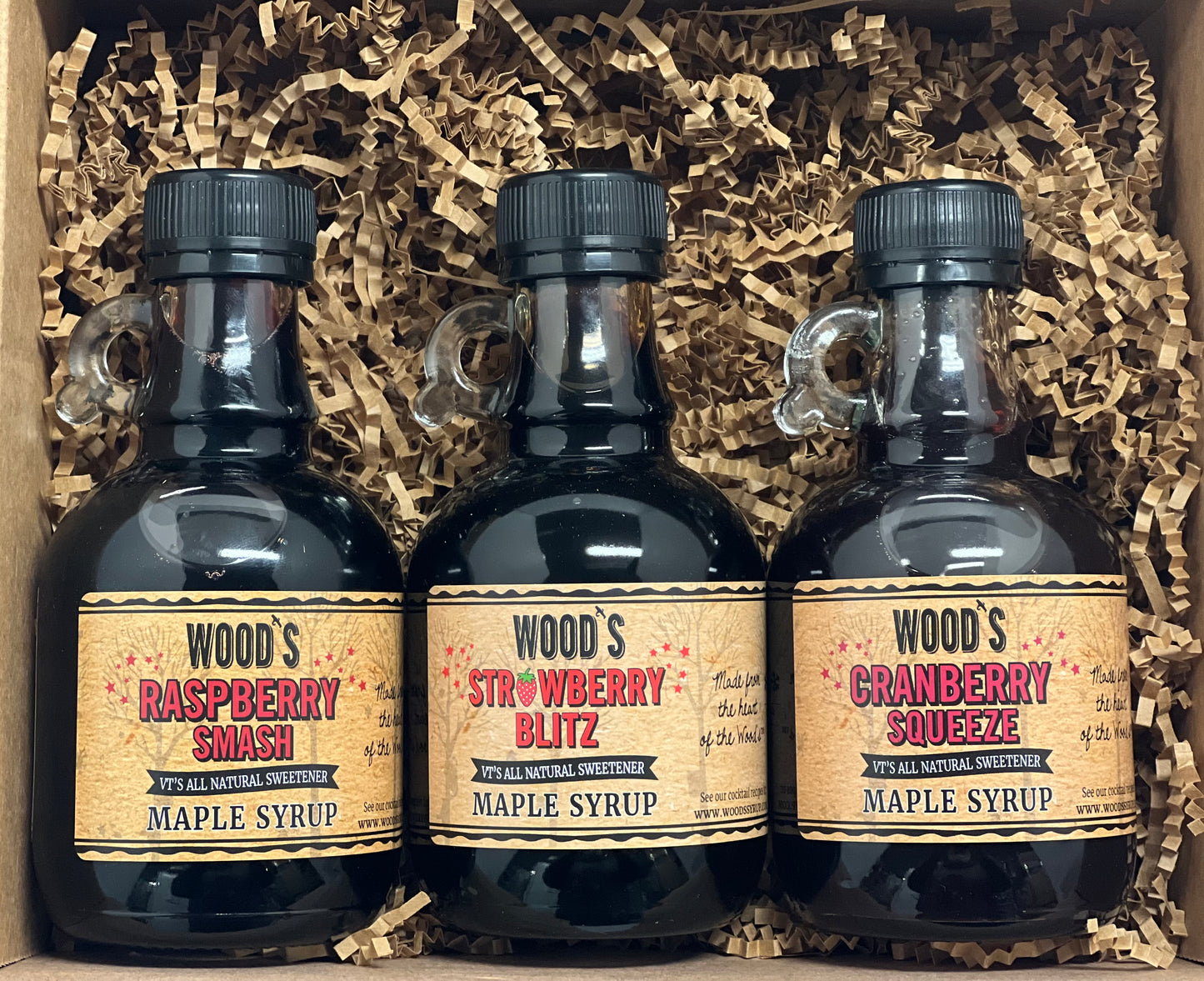 Raspberry, Strawberry Blitz, & Cranberry 8.45oz