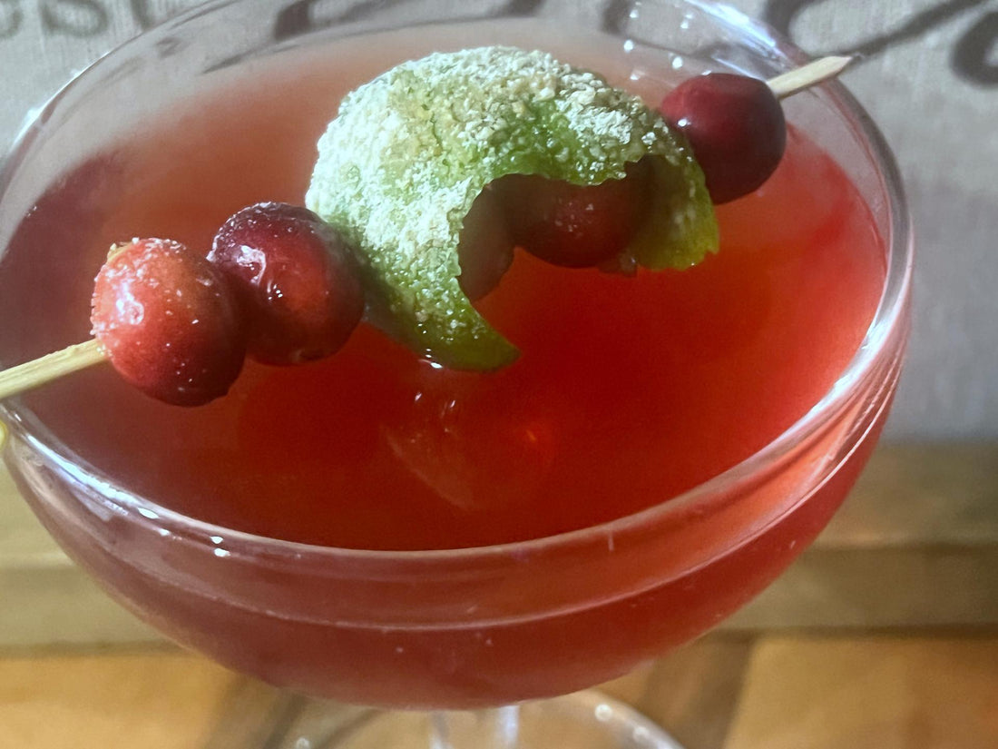 Festive Cranberry Squeeze Cocktail