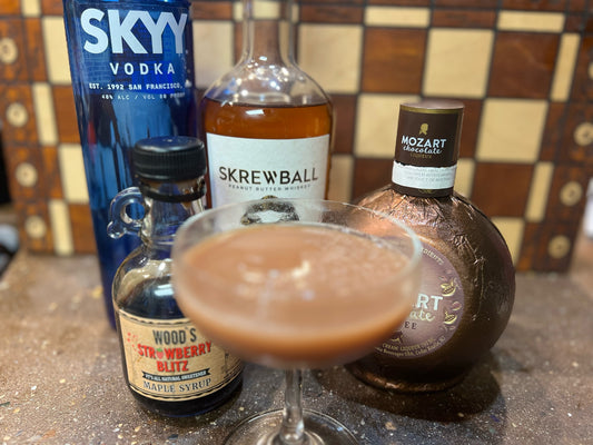 PCS - Peanut Butter Chocolate Strawberry Cocktail