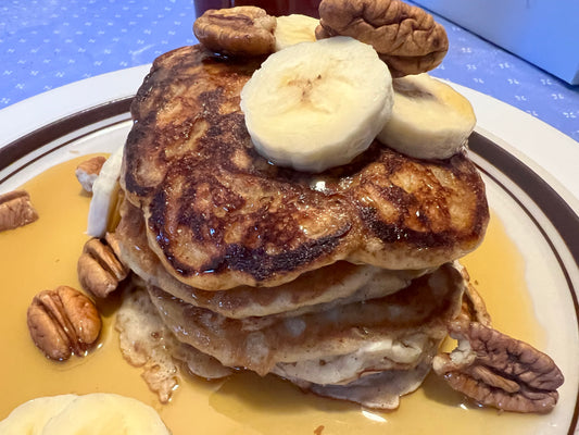 Banana Bread Pancakes