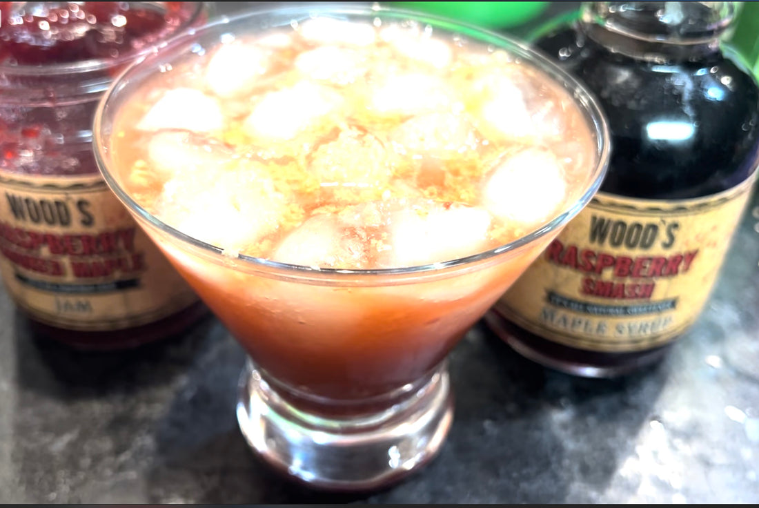 Wood's Raspberry Jam Cocktail