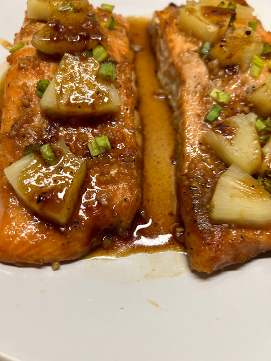 Maple Pineapple Salmon: A Sweet and Savory Delight with Wood’s Vermont Maple Syrup