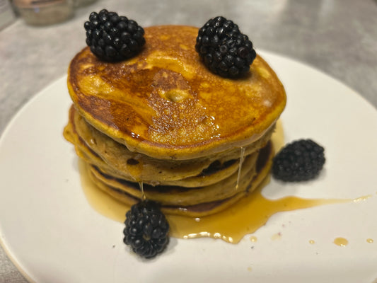 Pumpkin Pancakes (That Taste Like Fall Gave You a Hug)