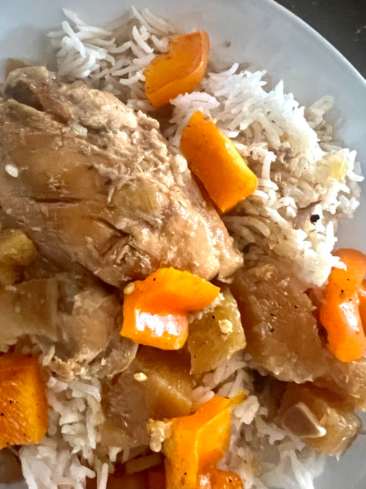 Maple Hawaiian Slow Cooker Chicken