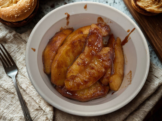 Maple Fried Apples (Easy Skillet Apples with Cinnamon & Maple Sugar)