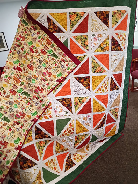 Fall Quilt - RAFFLE $5 for 6 Tickets