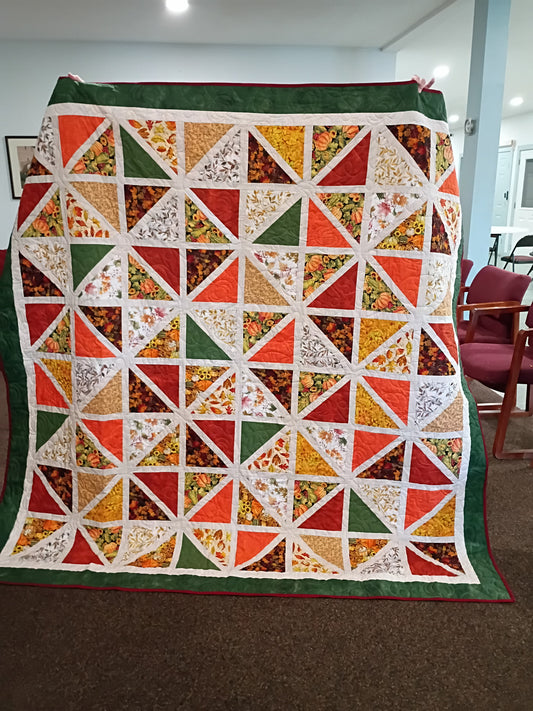 Fall Quilt - RAFFLE $5 for 6 Tickets