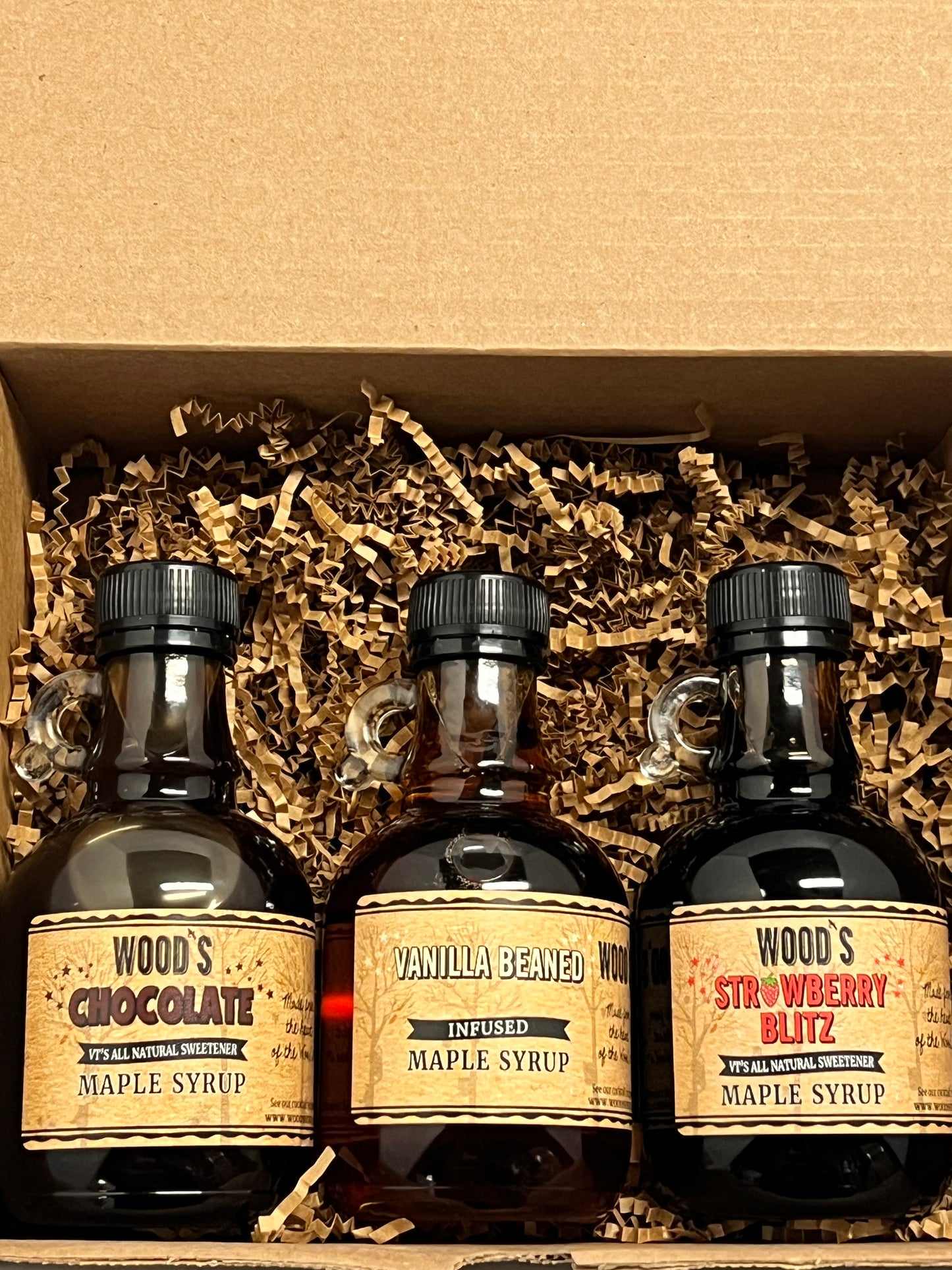 Chocolate, Vanilla, & Strawberry!