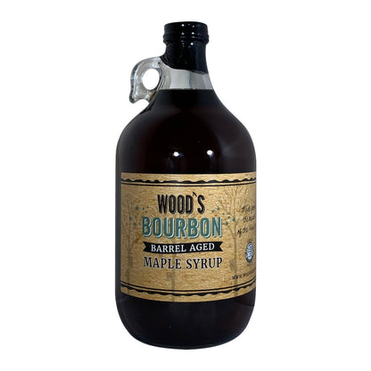 Bourbon Barrel Aged Maple Syrup - 4 option sizes!