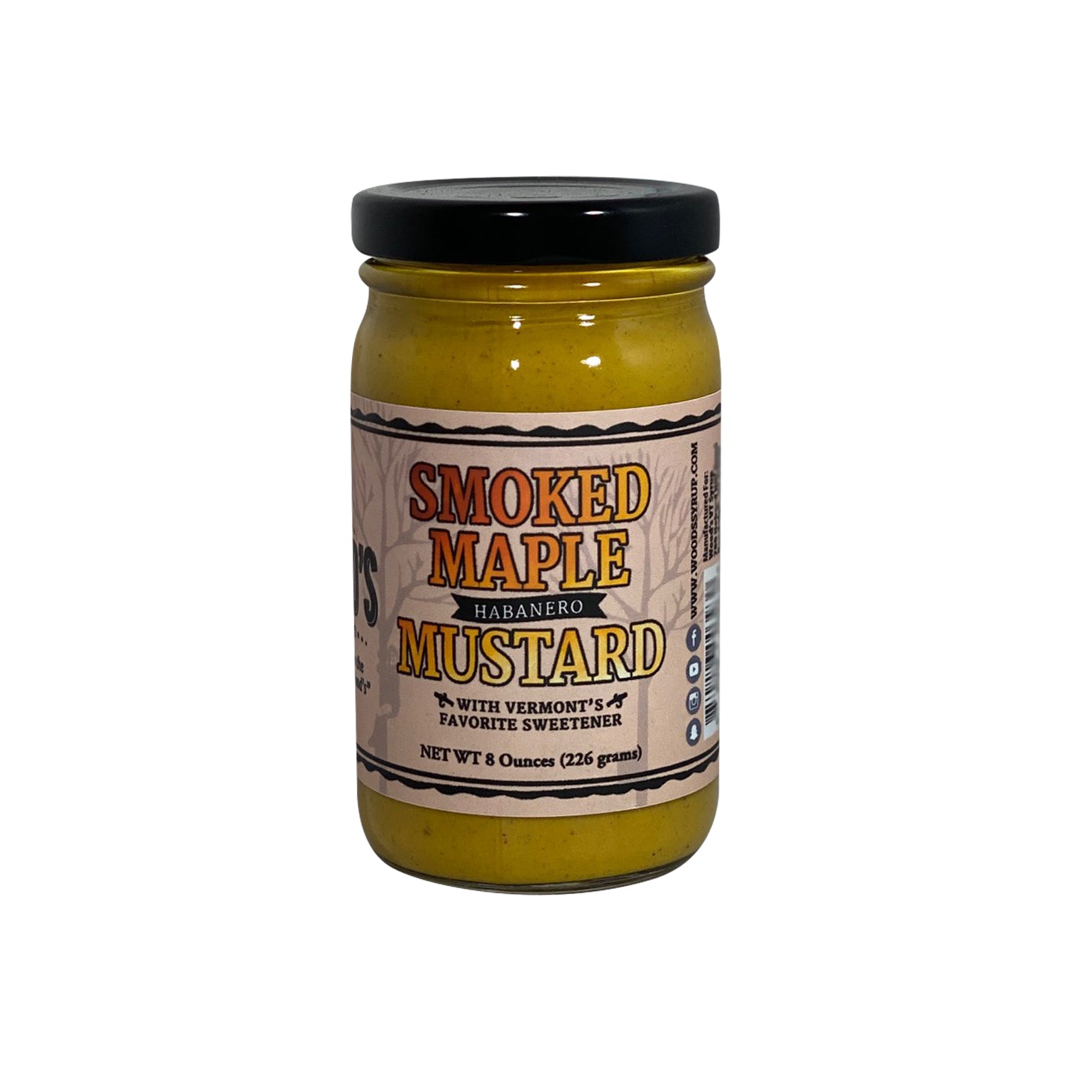 Smoked Maple Habanero Mustard