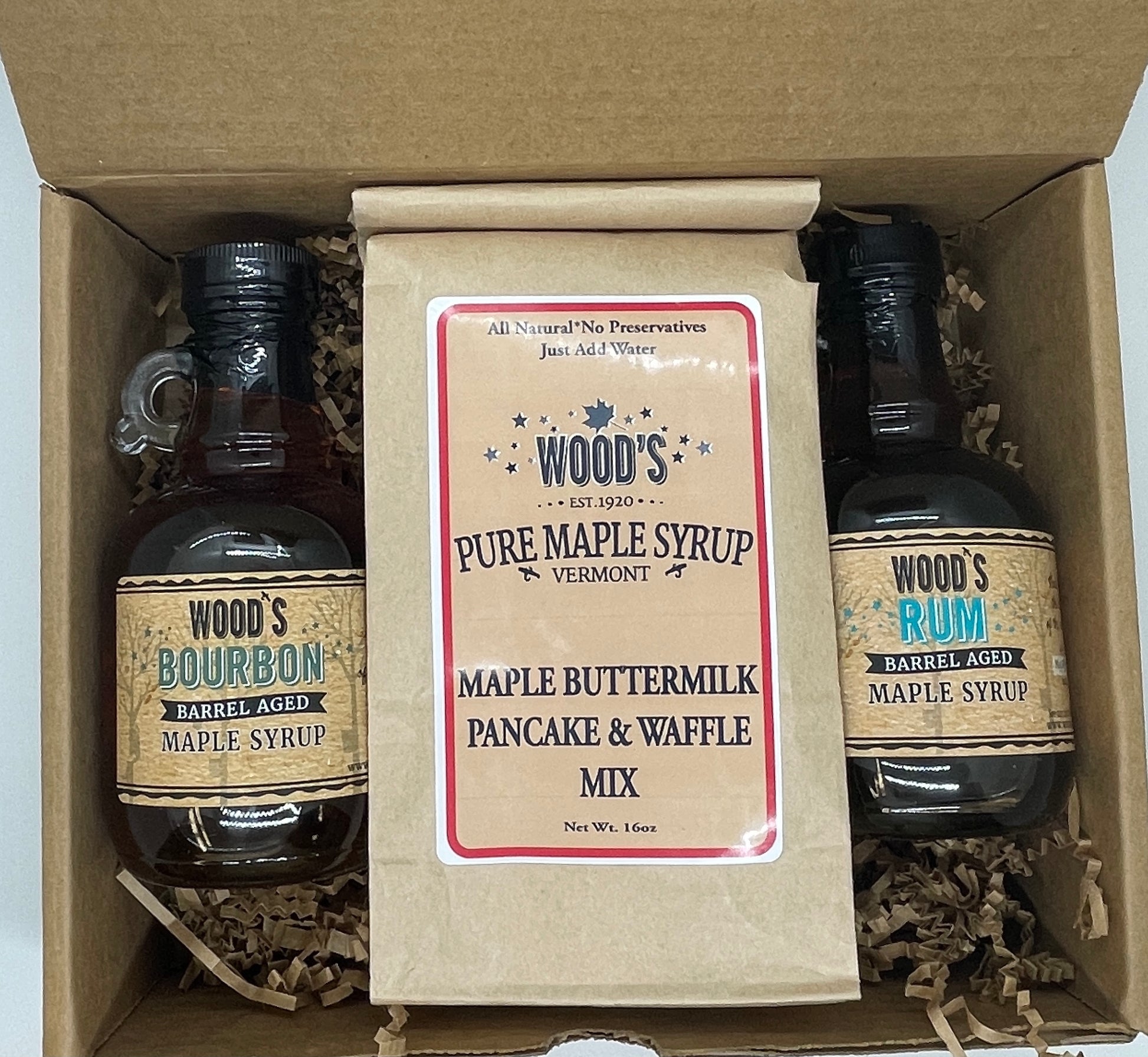 Bourbon Rum Pancake Box