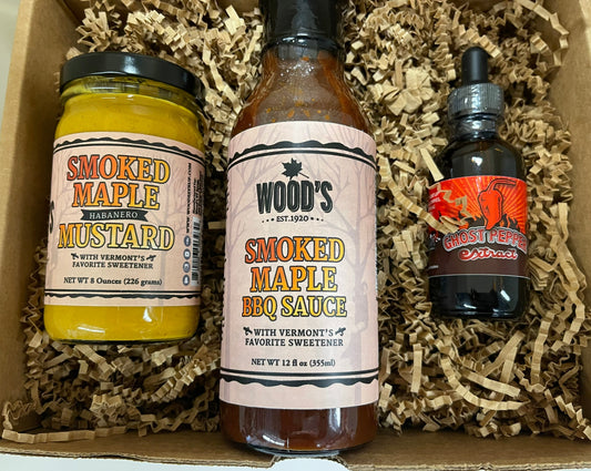 BBQ Box - BBQ Sauce, Mustard and Ghost Pepper Extract